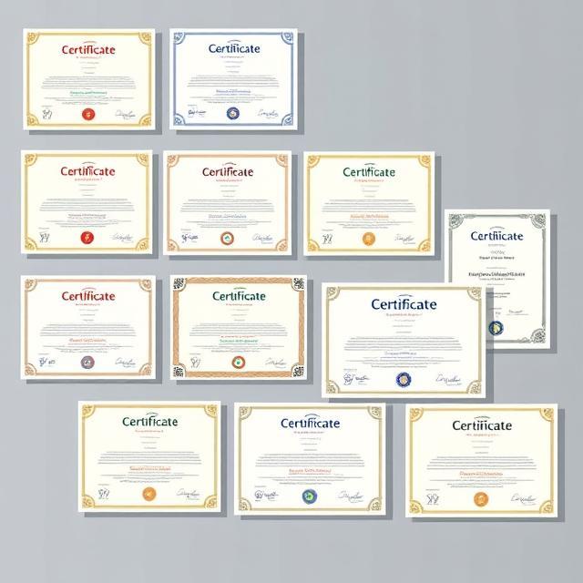 Image representing Miscellaneous Certifications
